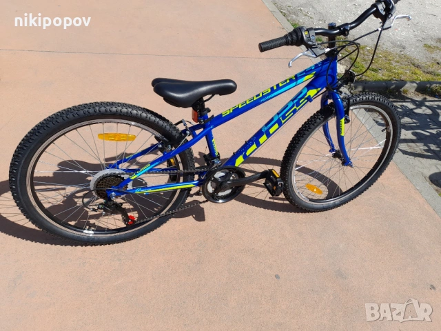 CROSS Велосипед 24" SPEEDSTER син, снимка 10 - Велосипеди - 53848883