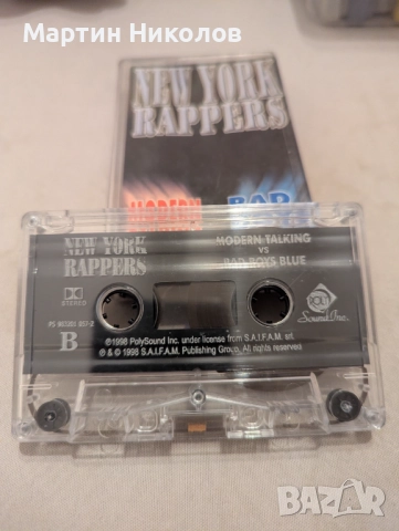 New York Rappers – Modern Talking Vs Bad Boys Blue, снимка 2 - Аудио касети - 52595759