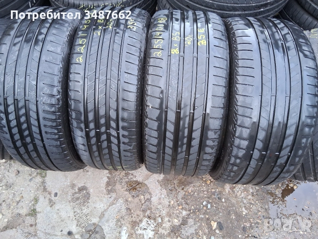 18цола спорт пакет 255 40 и 225 45 18 BRIDGESTONE 4броя летни дот 2020г 