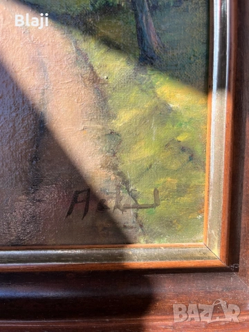 Картина масло, снимка 3 - Картини - 53796434