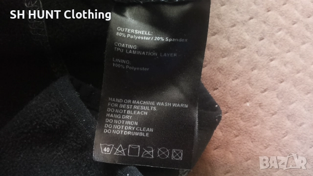 HELLY HANSEN Softshell Work Jacket размер L работна горница вятърно устойчива W4-709, снимка 15 - Суичъри - 52878568