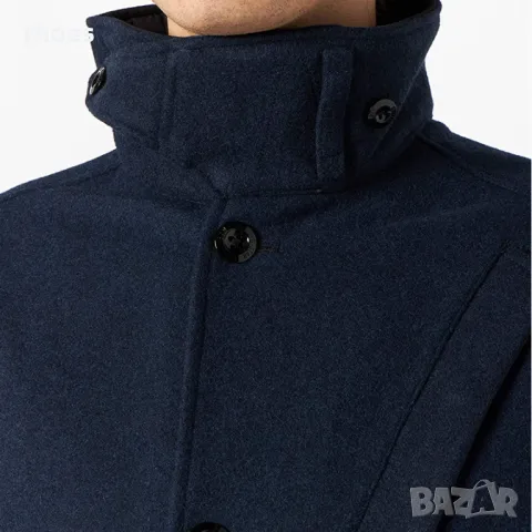 G-STAR RAW Wool Trenchcoat Мъжко палто S, снимка 3 - Якета - 47626439