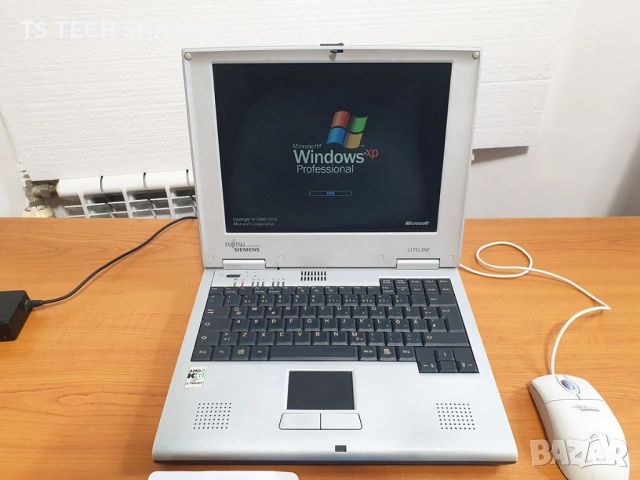 ⭐Продавам уникален ретро лаптоп AMD K6 II с Windows XP и РАБОТЕЩ Сериен Порт COM1⭐, снимка 3 - Антикварни и старинни предмети - 54276135