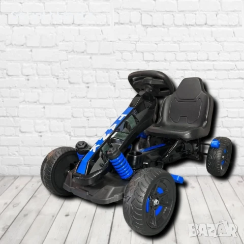 КАРТИНГ С педали TANK G23 С МЕКИ ГУМИ, снимка 6 - Детски велосипеди, триколки и коли - 51038807