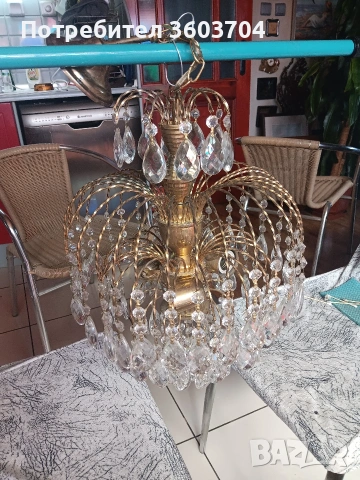 кристален полилей Франция, снимка 10 - Полилеи - 53797381