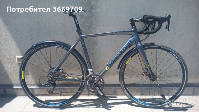 Гравъл велосипед Boardman CX Team Large Metallic Storm Grey, снимка 1 - Велосипеди - 46276310