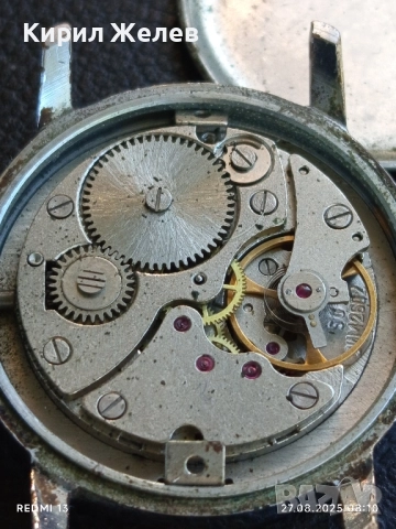 Стар механичен часовник ПОБЕДА СССР рядък за КОЛЕКЦИЯ 51052, снимка 9 - Антикварни и старинни предмети - 51503411