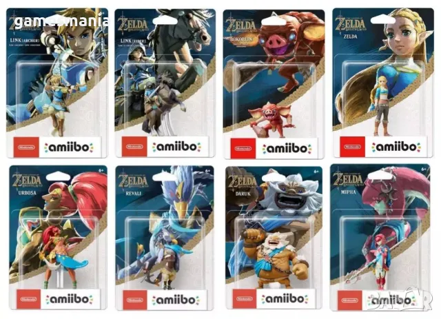 Чисто НОВА amiibo - Zelda [ The Legends of Zelda Breath of the Wild], снимка 2 - Игри за Nintendo - 47120487