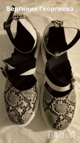 Нови дамски сандали, еспадрили от кожа и кецове от плат - 4.00 - 8.00 евро евро , снимка 3 - Сандали - 53941360