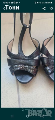 Официални обувки на висок ток на Gianni, снимка 2 - Дамски обувки на ток - 45567642
