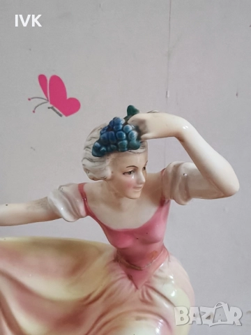 Немска антикварна фигура Hertwig & Co. Katzhütte , снимка 11 - Колекции - 52789131