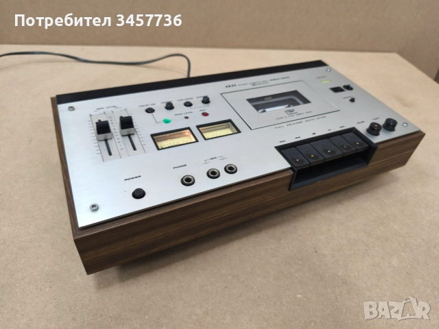 Касетен Дек AKAI GXC-39D Glass And Xtail Ferrite Head Made in Japan , снимка 1