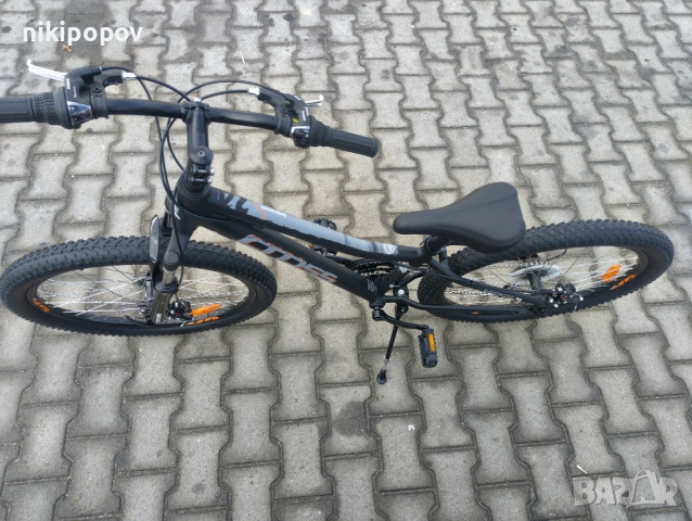 CROSS Алуминиев велосипед 24" SPEEDSTER boy 2db черен/сив, снимка 9 - Велосипеди - 53561334