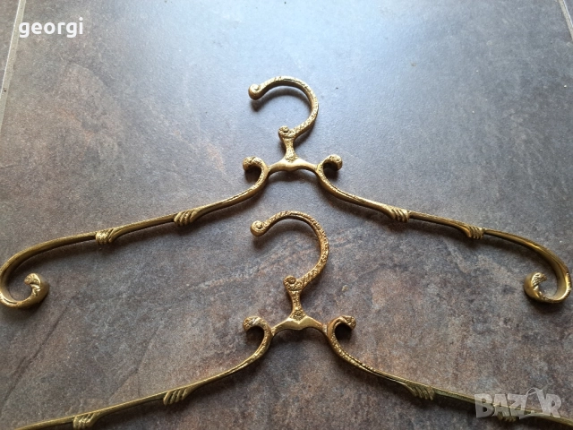 бронзови закачалки за дрехи 28/2, снимка 5 - Закачалки - 51853639