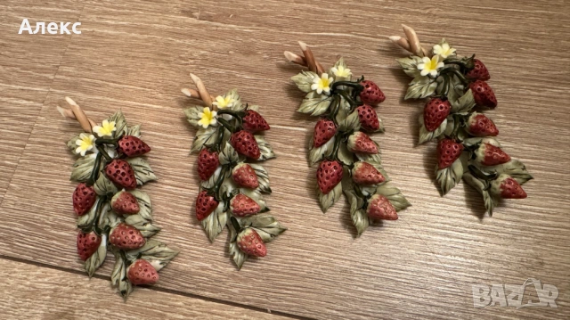 Capodimonte, Италия– аксесоари за маса, много фин порцелан., снимка 3 - Сервизи - 53220180