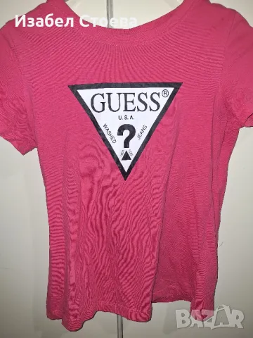 Оригинална тениска Guess , снимка 2 - Тениски - 48399447