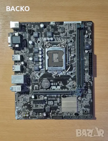 Дъно ASUS H110M-K, снимка 1 - Дънни платки - 47938550