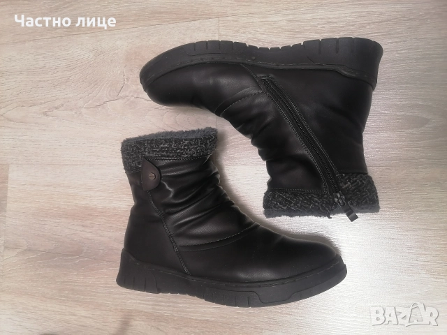 37н.Зимни дамски боти, стелка 24 см. 