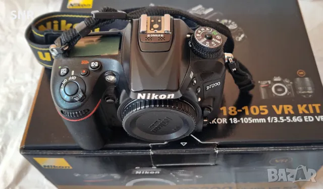 Продавам DSLR фотоапарат Nikon D7200, снимка 1 - Фотоапарати - 44885525