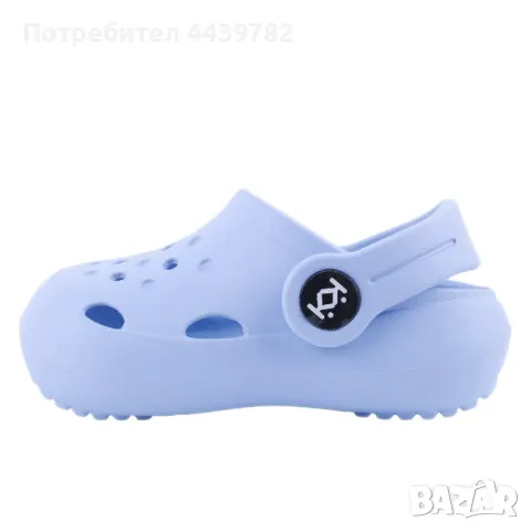 Детски чехли КК в цвят небесно синьо, снимка 2 - Детски джапанки - 49825960