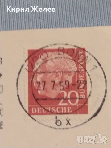 Стар пощенски плик с марки и печати Германия за КОЛЕКЦИЯ ДЕКОРАЦИЯ 26495, снимка 2 - Филателия - 46264021