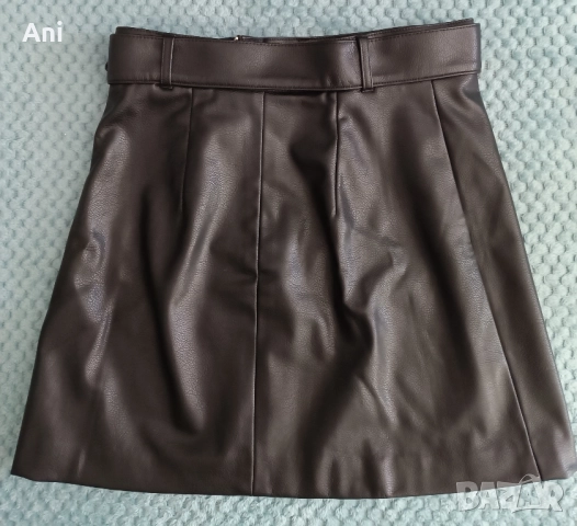 Кожена пола, снимка 2 - Поли - 51521399