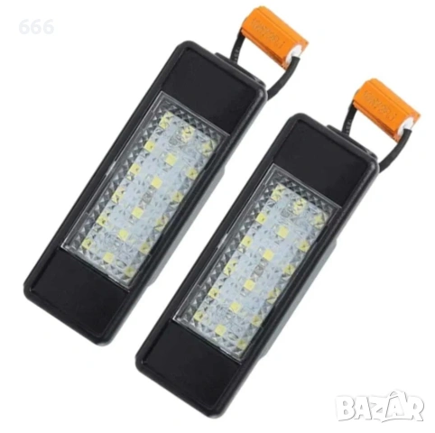 LED плафони заден регистрационен номер Mercedes W639 w906, снимка 2 - Аксесоари и консумативи - 54091330