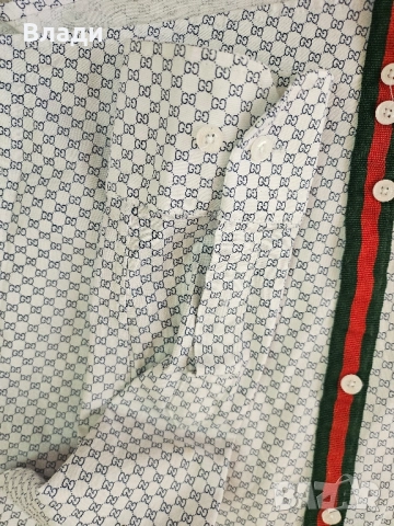 Мъжка риза Gucci размер М , снимка 5 - Ризи - 52083335