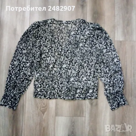 Ефектна дамска риза с връзки, снимка 5 - Ризи - 50342911