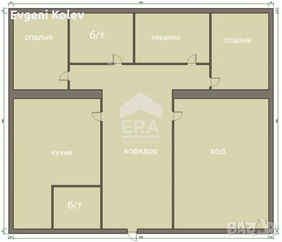Тристаен Панел с отделна кухня в близост до Завод Дружба, снимка 10 - Aпартаменти - 45861082