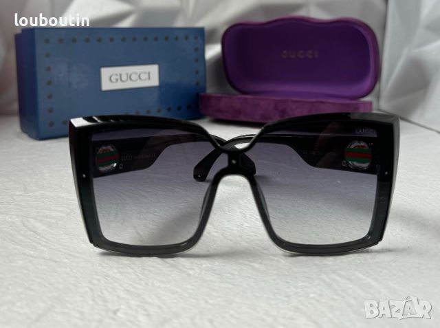 GUCCI 2024 с лого дамски слънчеви очила УВ 400 , снимка 2 - Слънчеви и диоптрични очила - 45169196