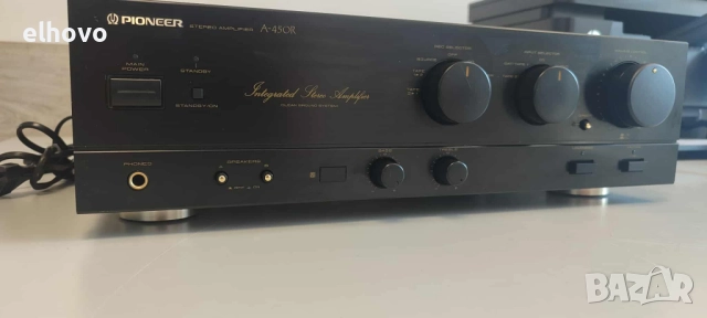 Стерео усилвател Pioneer A-450R, снимка 4 - Ресийвъри, усилватели, смесителни пултове - 51888823