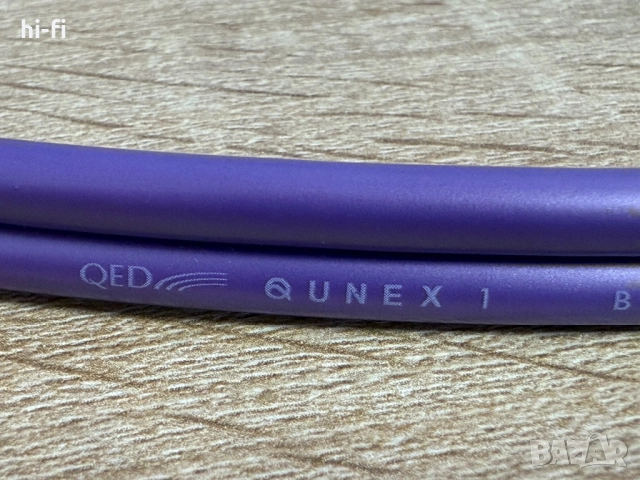 QED Qunex 1 RCA / Аудио кабели, снимка 11 - Ресийвъри, усилватели, смесителни пултове - 52545824