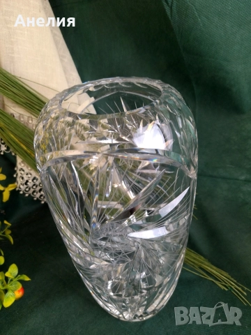 Кристална ваза разкош, снимка 2 - Вази - 52797772
