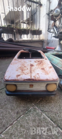 Москвич с педали , снимка 15 - Антикварни и старинни предмети - 53819560