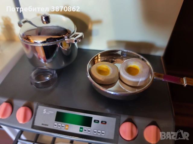 Кухня от четири модула за барби, снимка 4 - Кукли - 53657182