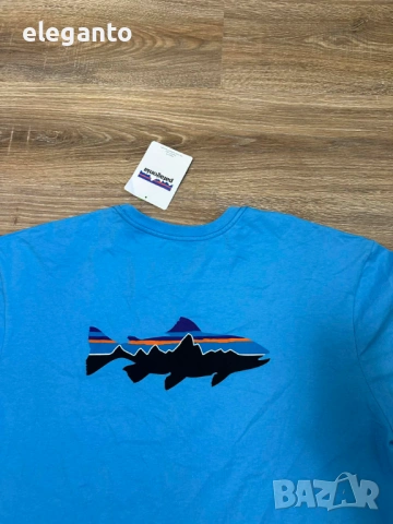 Чисто Нова мъжка тениска Patagonia  P-6 Mission Organic Cotton t-shirt , XL размер , снимка 7 - Тениски - 53814597