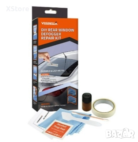 Комплект за поправка на леки щети върху реотани на задно стъкло, снимка 10 - Аксесоари и консумативи - 52483793