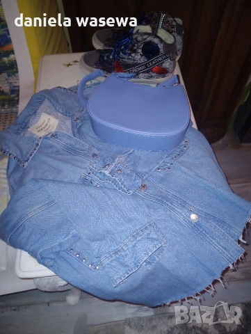 лот от яке чанта и кецове 