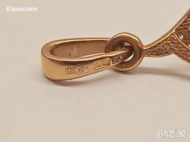 Руско злато, снимка 10 - Колиета, медальони, синджири - 53686276