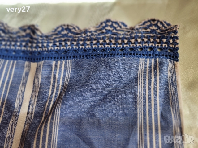 Стара тъкана пола с бродерия, снимка 2 - Колекции - 51545408