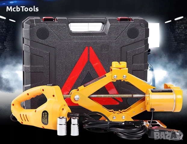 Електрически крик с гайковерт – 12V, снимка 2 - Други инструменти - 50637544