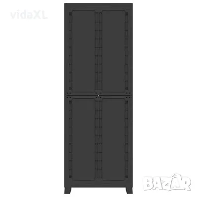 vidaXL Пластмасов шкаф, 65x45x181 см(SKU:337904), снимка 4 - Шкафове - 48137070