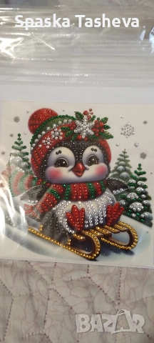 Коледни картички , снимка 8 - Коледни подаръци - 52458621