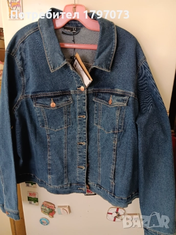 Дамско дънкено яке НОВО, снимка 3 - Якета - 52165794