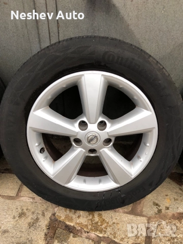 4бр. Алуминиеви джанти от Nissan Qashqai 17 цола., снимка 4 - Гуми и джанти - 52597755
