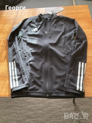 Пригинален мъжки суичар Adidas, снимка 3 - Спортни дрехи, екипи - 53379998