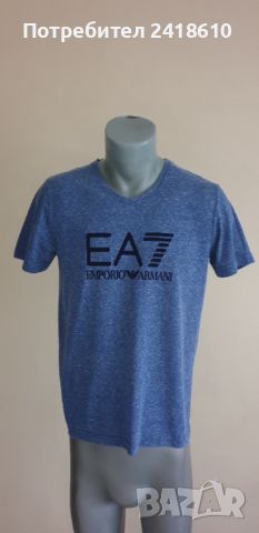 Emporio Armani EA7 Italy Mens Size S НОВО! ОРИГИНАЛ! Мъжка Тениска!, снимка 2 - Тениски - 45360084