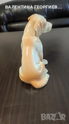 Статуетка лабрадор , снимка 2 - Антикварни и старинни предмети - 50331497