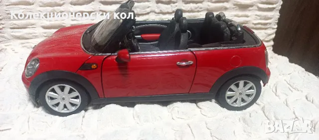  Mini Cooper , 1:18 , Kyosho- 60 лв., снимка 1 - Колекции - 46994741